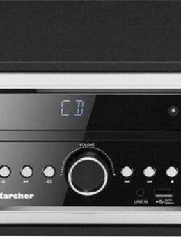 Karcher DAB 4500CD Digitalradio (DAB) (Digitalradio (DAB), FM-Tuner mit RDS, UKW mit RDS, 30 W, FM-Tuner mit RDS, UKW mit RDS, 30 W) DAB+, FM-PLL-Radio, CD/MP3-Player)