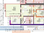 Hochwertig sanierte 3-Raum-Wohnung im 2.OG mit Dachterrasse *Erstbezug* - Hainichen (Sachsen)