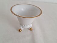 Rosenthal, Vase 7cm hoch Durchmesser 8cm Trichtervase, weiß, Porzellan Väschen - Essen