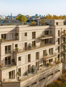 Stilvolle, barrierefreie 3-Zimmer-Neubauwohnung mit 2 Balkonen in Eimsbüttel - Hamburg