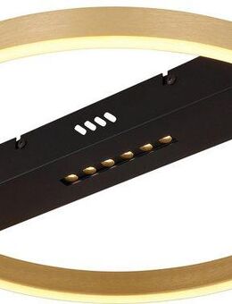 GLOBO LIGHTING LED Deckenleuchte LUFFY, Memoryfunktion, LED fest integriert, Warmweiß, Deckenlampe/rund/Wohnzimmer/Schlafzimmer/modern