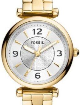 Fossil Quarzuhr CARLIE MINI ES5203, Armbanduhr, Damenuhr, Edelstahlarmband