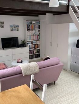Herxheim-Hayna 1-Zimmer Appartment Teilmöbiliert mit Schlafgalerie - Herxheim (Landau)