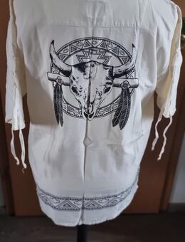 Original Hundertmark Shirt Bulle Stier Schädel zum binden in Gr.L " NEU " - Verden (Aller)