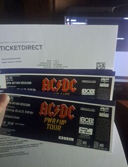 AC/DC Düsseldorf 2025 2x Karten Kein VB - Wetter (Ruhr)