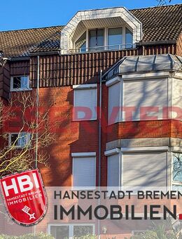 Sebaldsbrück / Erbpacht: 3-Zimmer-Wohnung mit Balkon, Wintergarten und Carport in zentraler Lage - Bremen