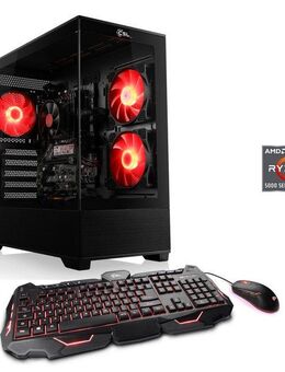 CSL AeroVision V24303 Gaming-PC (AMD Ryzen 7 5700G, 64 GB RAM, 2000 GB SSD, Luftkühlung)