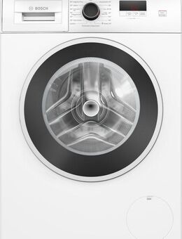 BOSCH Waschmaschine Serie 2 WGE0240V, 7 kg, 1400 U/min, Active Water Plus, Zeiterparnis durch Speed Perfect, LED-Display