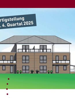 Neubau-Erstbezug: Exklusive 4 Zi.-Wg. mit gr. Balkon - Travenbrück