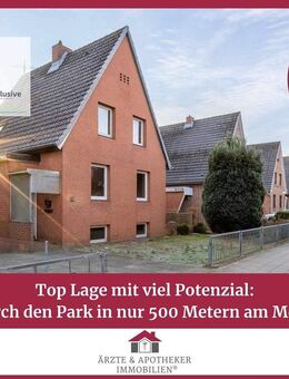 Top Lage mit viel Potenzial: Durch den Park in nur 500 Metern am Meer! - Lübeck