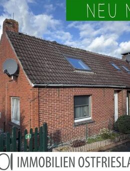 Wohnen auf der Warft: Doppelhaushälfte mit Terrasse, Carport & Garten - Krummhörn