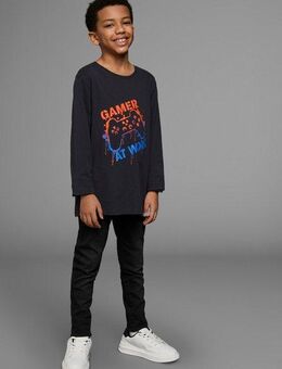 KIDSWORLD Langarmshirt GAMER AT WORK langärmlig, aus Baumwolle, aus Jerseystoff