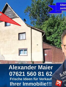 Charmantes Haus mit Potenzial - zentral & preiswert! - Schopfheim