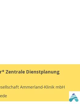 Koordinator* Zentrale Dienstplanung - Westerstede