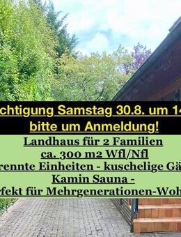 xxl Landhaus für 2 Familien oder große Familie - FREI - 2 x 5 Zimmer - Kamin - Sauna - riesiger Keller - - Schenefeld (Landkreis Pinneberg)