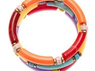 LASCANA Armband Set (Set, 3-tlg), elastische Armbänder Set in bunter Farbvariation