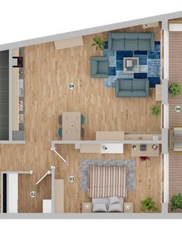 Neubau eines modernen Mehrfamilienhauses im Ostviertel von Göttingen - Göttingen