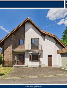 Ein Entrée, das Willkommen heißt! Bezugsfertige Doppelhaushälfte mit großem Garten und Doppelgarage - Köln