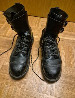 Springerstiefel Stahlkappe Stiefel 11 Loch NPS - Putzbrunn