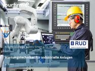 Wartungstechniker für industrielle Anlagen - Aalen