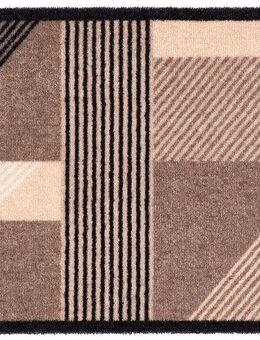 Barbara Becker Fußmatte Sense, Made in Belgium, rechteckig, Höhe: 7 mm, Schmutzfangmatte, modernes Design, waschbar, auch als Läufer