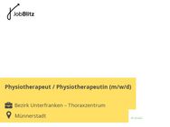 Physiotherapeut / Physiotherapeutin (m/w/d) - Münnerstadt