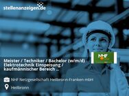 Meister / Techniker / Bachelor (w/m/d) Elektrotechnik Einspeisung / kaufmännischer Bereich Energiewirtschaft - Heilbronn
