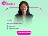 (Junior) Manager Strategie (m/w/d) - Frankfurt (Main)