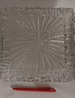 Lampenschirm aus Glas Deckenlampe Wandlampe 19x19x12cm Durchmesser Öffnung 17cm - Essen