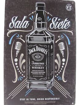Jack Daniel´s - Tennessee Whiskey - Blechschild 30 x 20 cm - Motiv 13 - Doberschütz