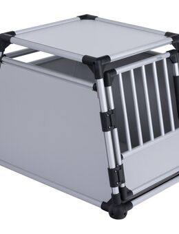 Trixie Hundebox Aluminium - B 63 x T 90 x H 65 cm (Größe M-L)