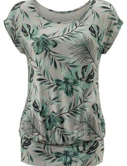 LASCANA Longshirt mit breitem Bund (2er-Pack) aus weichem Viskose-Stretch