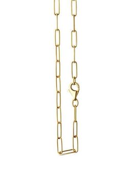 Vivance Collierkettchen 925/- Sterlingsilber vergoldet Gliederkette glanz 55 cm