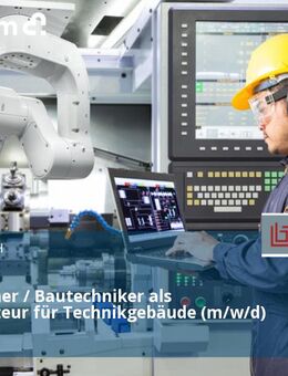Bauzeichner / Bautechniker als Konstrukteur für Technikgebäude (m/w/d) - Schkeuditz