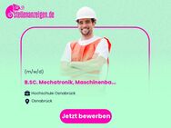 B.SC. Mechatronik, Maschinenbau oder Elektrotechnik als wissenschaftl. Mitarbeiter*in im Labor für Mechatronik und Regelungstechnik - Osnabrück
