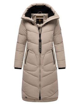 Marikoo Winterjacke Benikoo langer Winter Mantel gesteppt