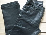 Echtleder Büffel Lederhose schwarz True Vintage 1990er Blue Rock - Bremen