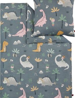 s.Oliver Kinderbettwäsche Satinbettwäsche s.Oliver Junior, Mako-Satin, in verschiedenen Designs: Tiere Safari Afrika, Dino, Weltall, Einhorn