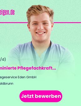 Examinierte Pflegefachkraft (m/w/d) - Waldbrunn (Baden-Württemberg)