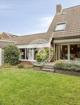 Geräumige Doppelhaushälfte mit Büro-Anbau, Garten und Garage in begehrter Lage von Nordlünen! - Lünen