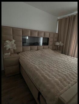 Boxspringbett Lotus aus Samt - Berlin