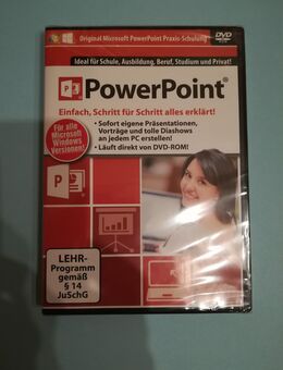 Microsoft Power Point Praxis Schulung DVD neu ovp - Hamburg