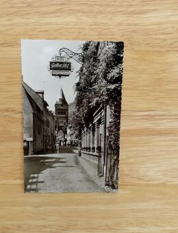 Ansichtskarte-AK-682-Bacharach am Rhein. Blücherstraße . - Nörvenich