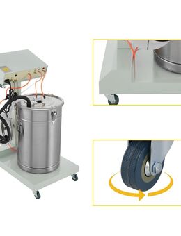 Elektro Pulverbeschichtung Pulver Beschichtung Maschine für Industrielle Anwendung Autowerkstatt Metallbau Hobby - Wuppertal