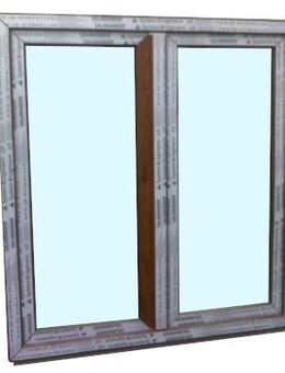 Kunststofffenster, Eiche Gold auf Lager 120x130 2flg, aus Bayern - Essen