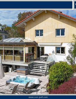 Wohnen im Gartenparadies - Traumhafte Doppelhaushälfte mit Wohlfühlambiente in Icking - Icking