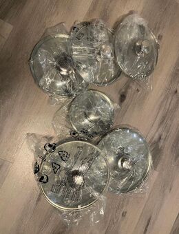 6x Silit Glasdeckel für Töpfe/Pfannen Neu - Waghäusel