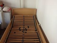 Bett 100×200cm mit elektronischen Lattenrost mit Fernbedienung - Saarlouis