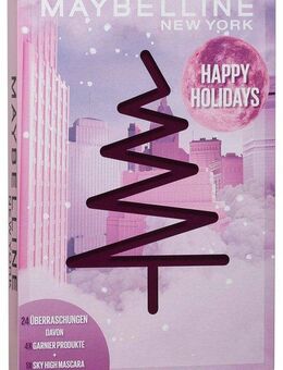 MAYBELLINE NEW YORK Kosmetik-Adventskalender Maybelline New York Adventskalender 24-Türer 2025 (24-tlg)