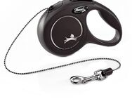 Katzenleine flexi Cat New Classic Seil-Leine - schwarz